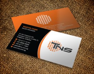 Business Card Design by Brand aid for TNS Asia Pacific Pte Ltd | Design: #11119379
