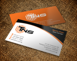 Business Card Design by Brand aid for TNS Asia Pacific Pte Ltd | Design: #11119383
