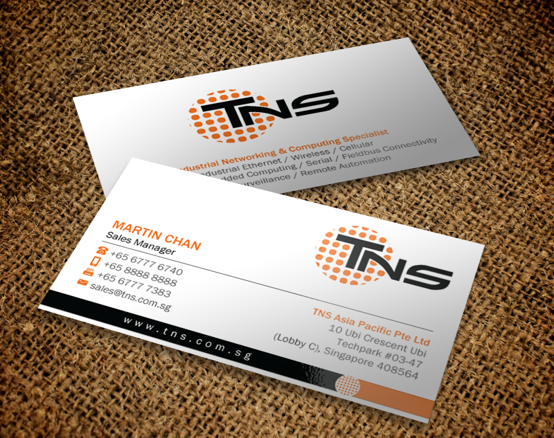 Business Card Design by Brand aid for TNS Asia Pacific Pte Ltd | Design #11135656
