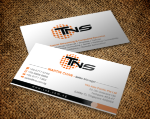 Diseño de Tarjeta de Presentación por Brand aid para TNS Asia Pacific Pte Ltd | Diseño: #11135657
