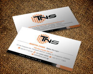 Diseño de Tarjeta de Presentación por Brand aid para TNS Asia Pacific Pte Ltd | Diseño: #11135659