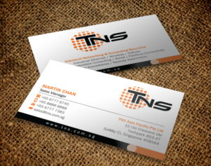 Diseño de Tarjeta de Presentación por Brand aid para TNS Asia Pacific Pte Ltd | Diseño: #11135660