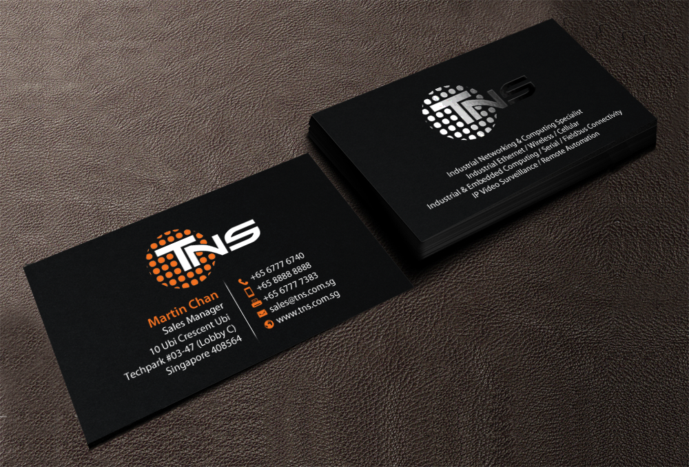 Design de Carte de Visite par chandrayaan.creative pour TNS Asia Pacific Pte Ltd | Design #11096540