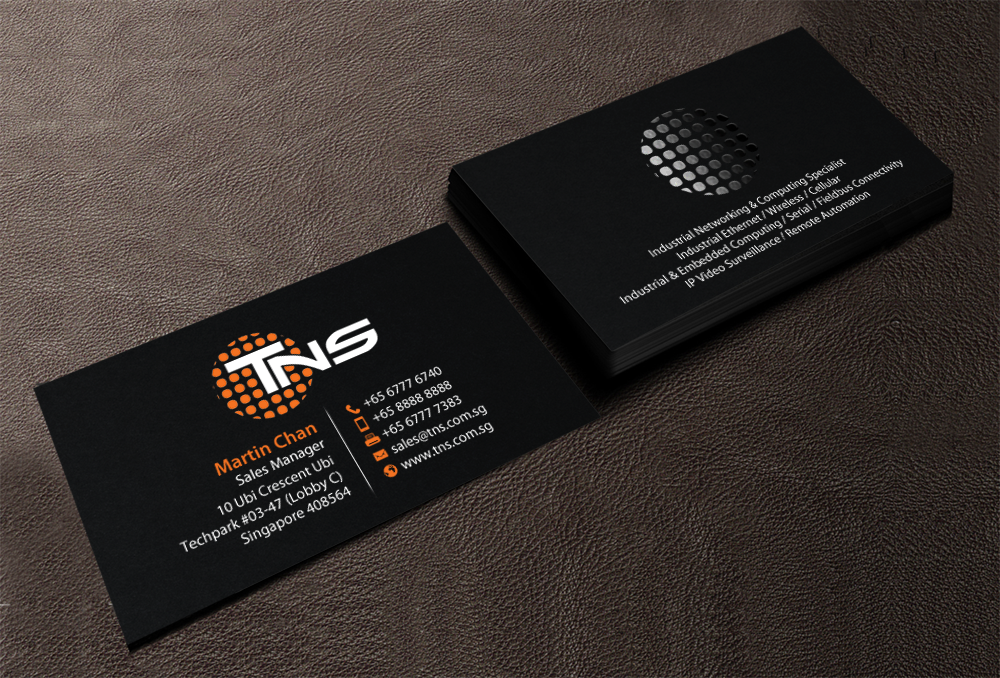 Design de Carte de Visite par chandrayaan.creative pour TNS Asia Pacific Pte Ltd | Design #11096548