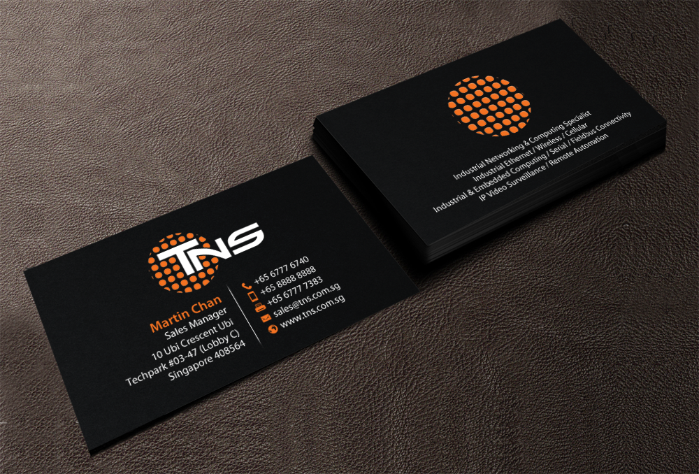 Design de Carte de Visite par chandrayaan.creative pour TNS Asia Pacific Pte Ltd | Design #11096549
