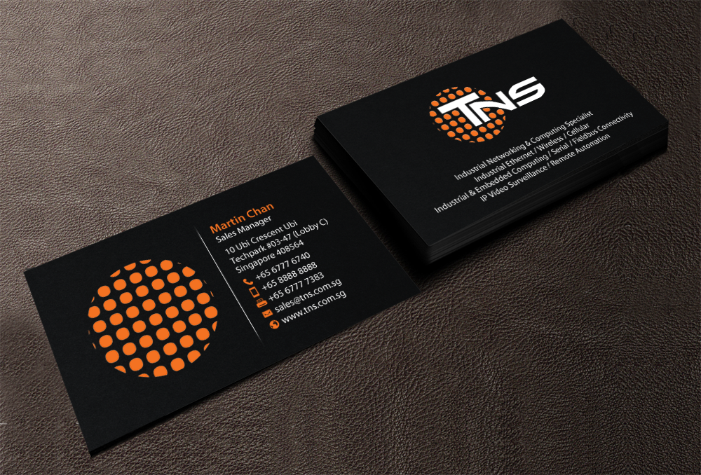 Design de Carte de Visite par chandrayaan.creative pour TNS Asia Pacific Pte Ltd | Design #11096551