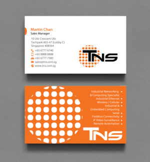 Business Card Design by chandrayaan.creative for TNS Asia Pacific Pte Ltd | Design: #11097830