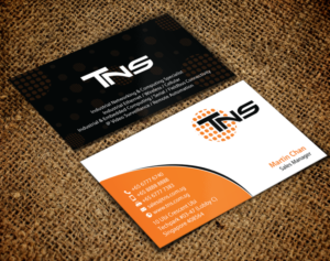 Design de Carte de Visite par chandrayaan.creative pour TNS Asia Pacific Pte Ltd | Design : #11135635