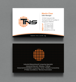 Business Card Design by chandrayaan.creative for TNS Asia Pacific Pte Ltd | Design: #11135637