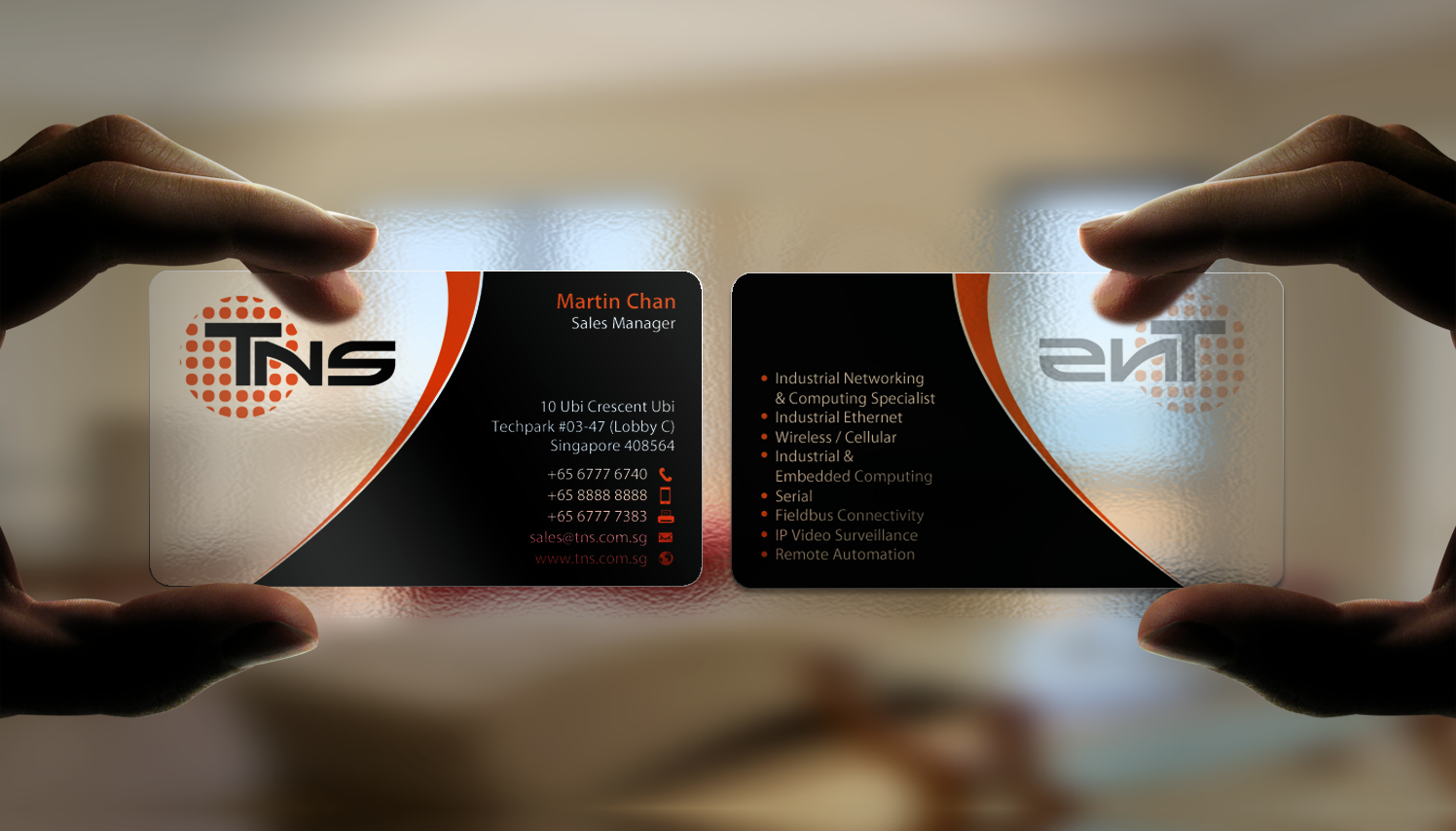 Design de Carte de Visite par chandrayaan.creative pour TNS Asia Pacific Pte Ltd | Design #11135641