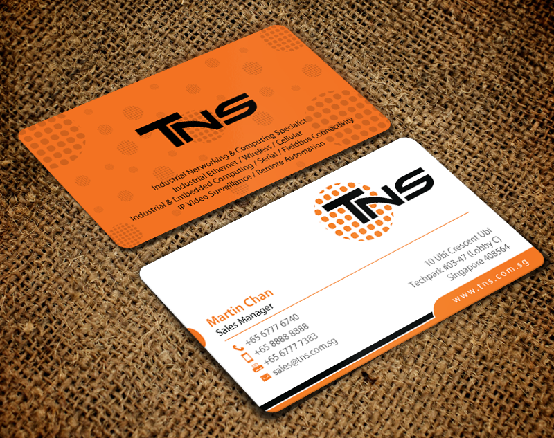 Diseño de Tarjeta de Presentación por chandrayaan.creative para TNS Asia Pacific Pte Ltd | Diseño #11144341