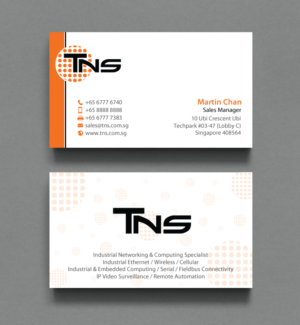 Business Card Design by chandrayaan.creative for TNS Asia Pacific Pte Ltd | Design: #11144902