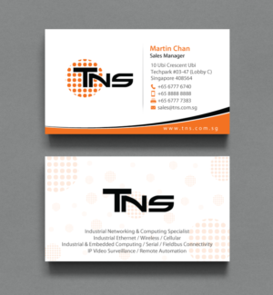 Elegant Business Card for Technology Company | Business Card Design by chandrayaan.creative