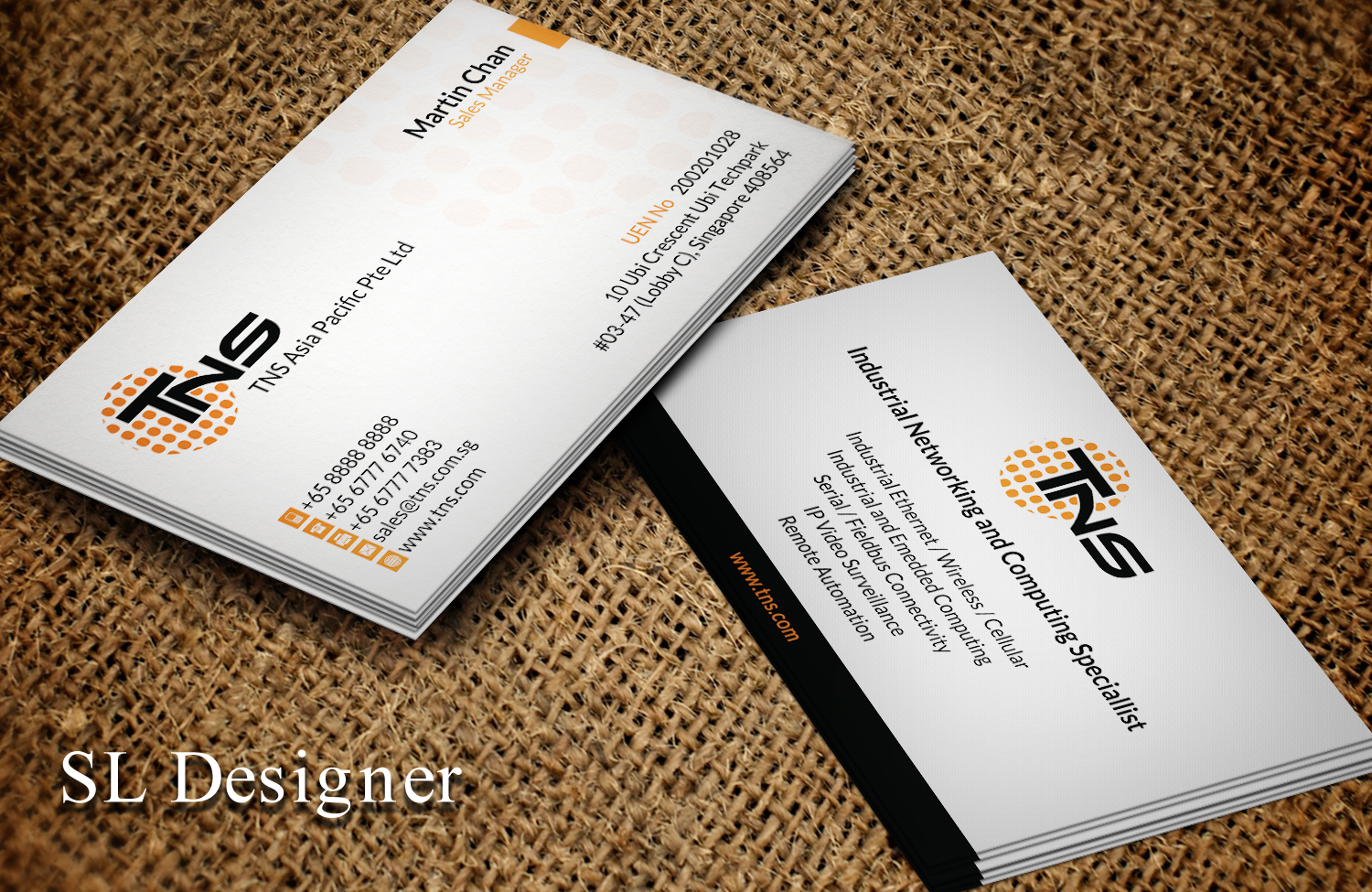 Diseño de Tarjeta de Presentación por SL Designer para TNS Asia Pacific Pte Ltd | Diseño #11094568