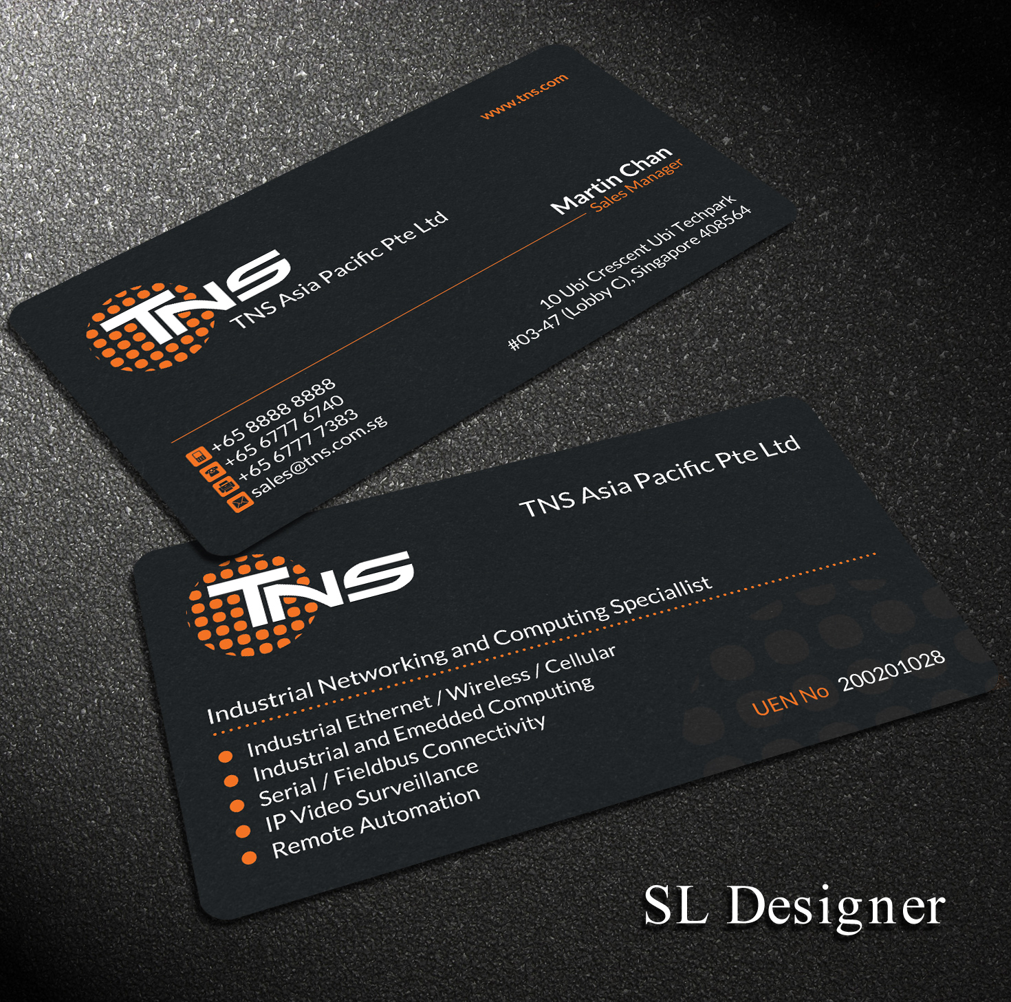 Design de Carte de Visite par SL Designer pour TNS Asia Pacific Pte Ltd | Design #11095063