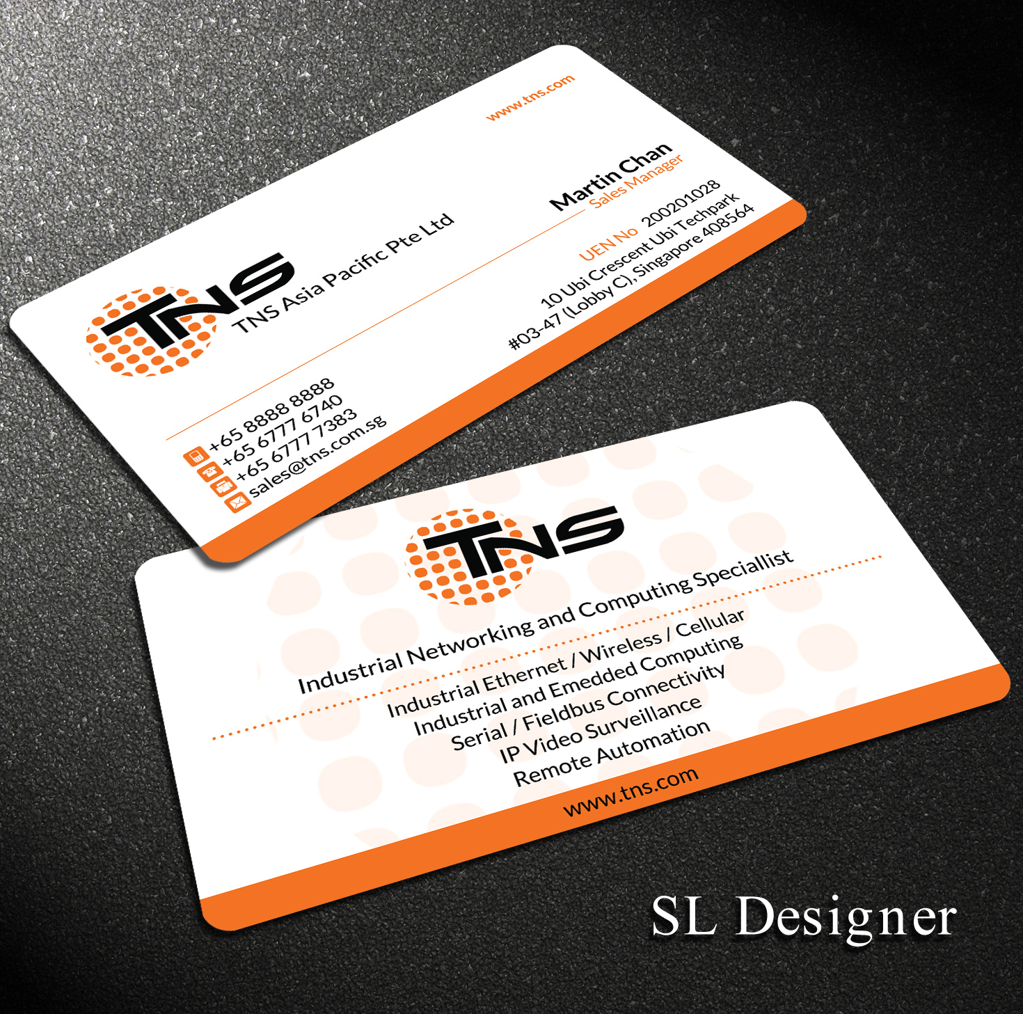 Diseño de Tarjeta de Presentación por SL Designer para TNS Asia Pacific Pte Ltd | Diseño #11098132