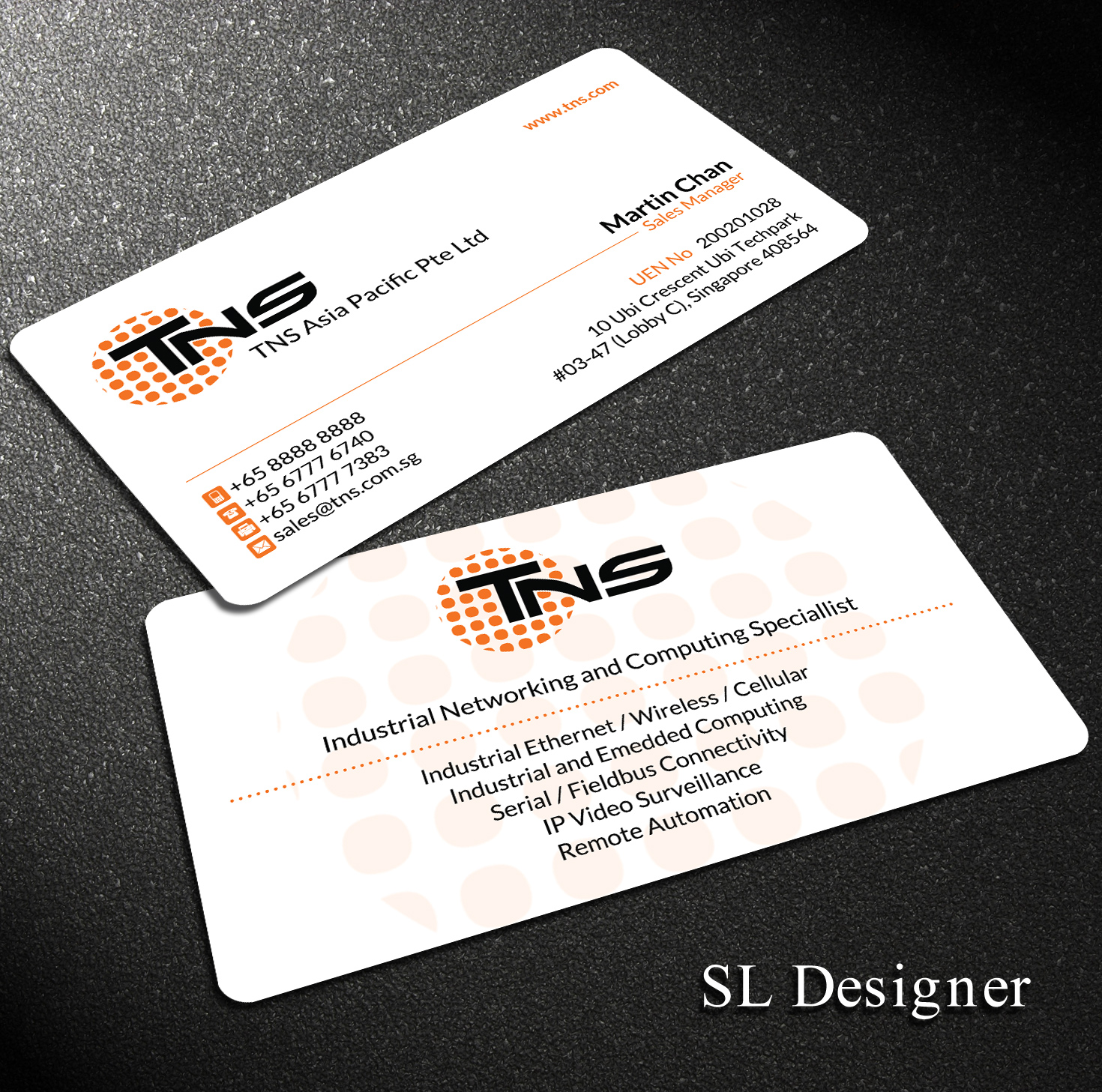 Diseño de Tarjeta de Presentación por SL Designer para TNS Asia Pacific Pte Ltd | Diseño #11098133