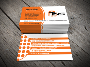 Business Card Design by alhemique1 for TNS Asia Pacific Pte Ltd | Design: #11106744