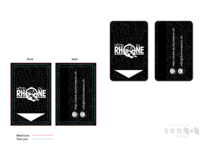 Visitenkarten-Design von nesnespay für Hôtel du Rhône Sion Sàrl | Design: #2327615