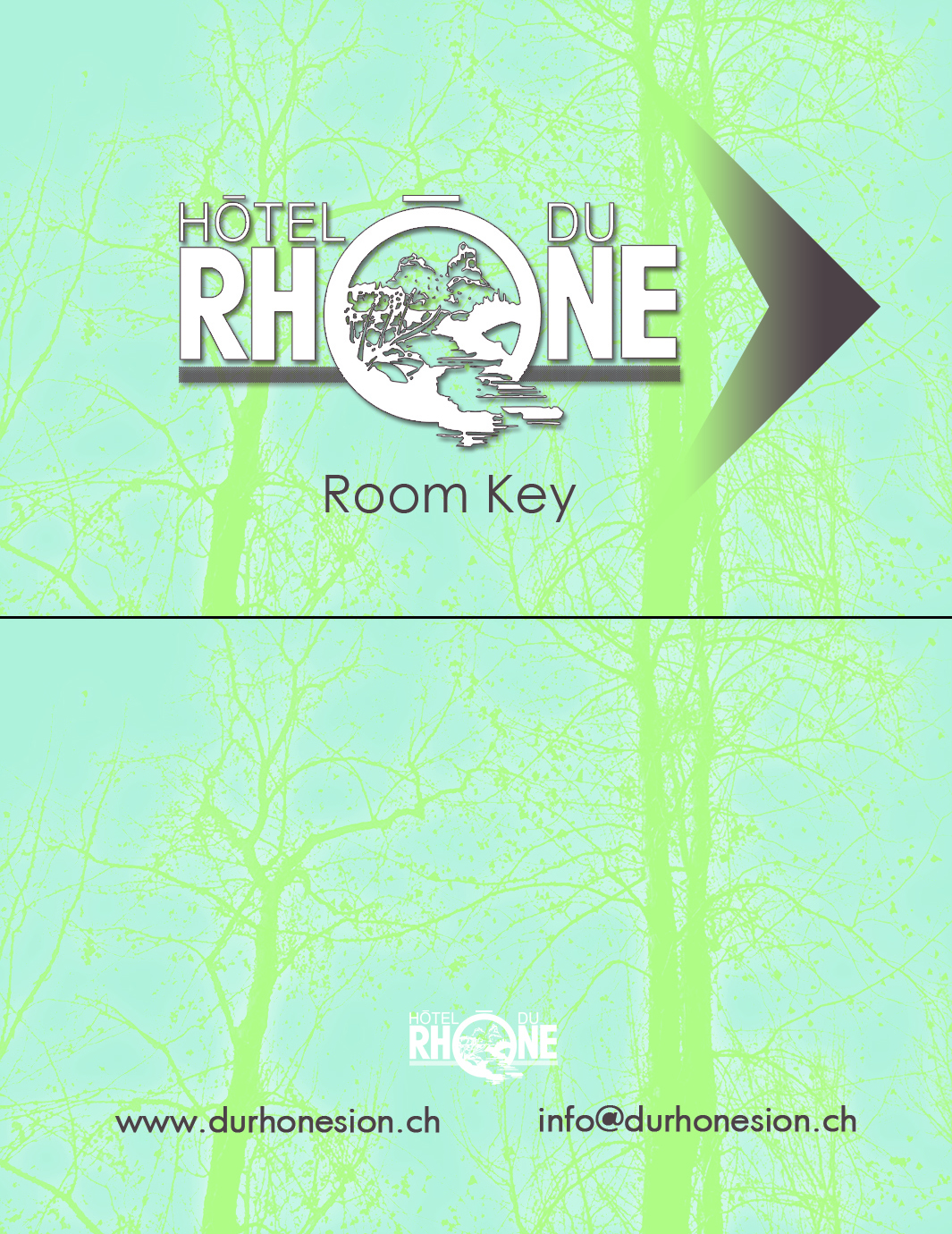 Visitenkarten-Design von is_design . für Hôtel du Rhône Sion Sàrl | Design #2298807