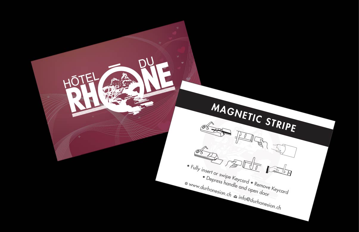 Business Card Design by Sbss for Hôtel du Rhône Sion Sàrl | Design #2294362
