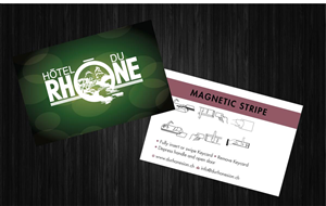 Business Card Design by Sbss for Hôtel du Rhône Sion Sàrl | Design: #2294363