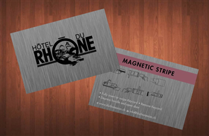 Business Card Design by Sbss for Hôtel du Rhône Sion Sàrl | Design: #2294385