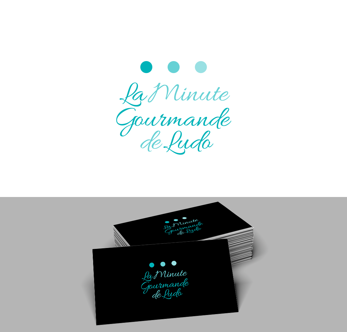 Logo-Design von trufya für LA MINUTE GOURMANDE DE LUDO | Design #11238539