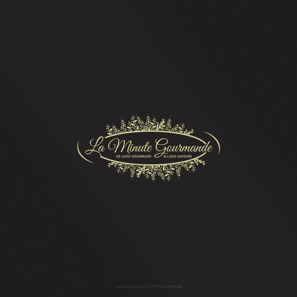 Logo Design by madeli for LA MINUTE GOURMANDE DE LUDO | Design #11158963