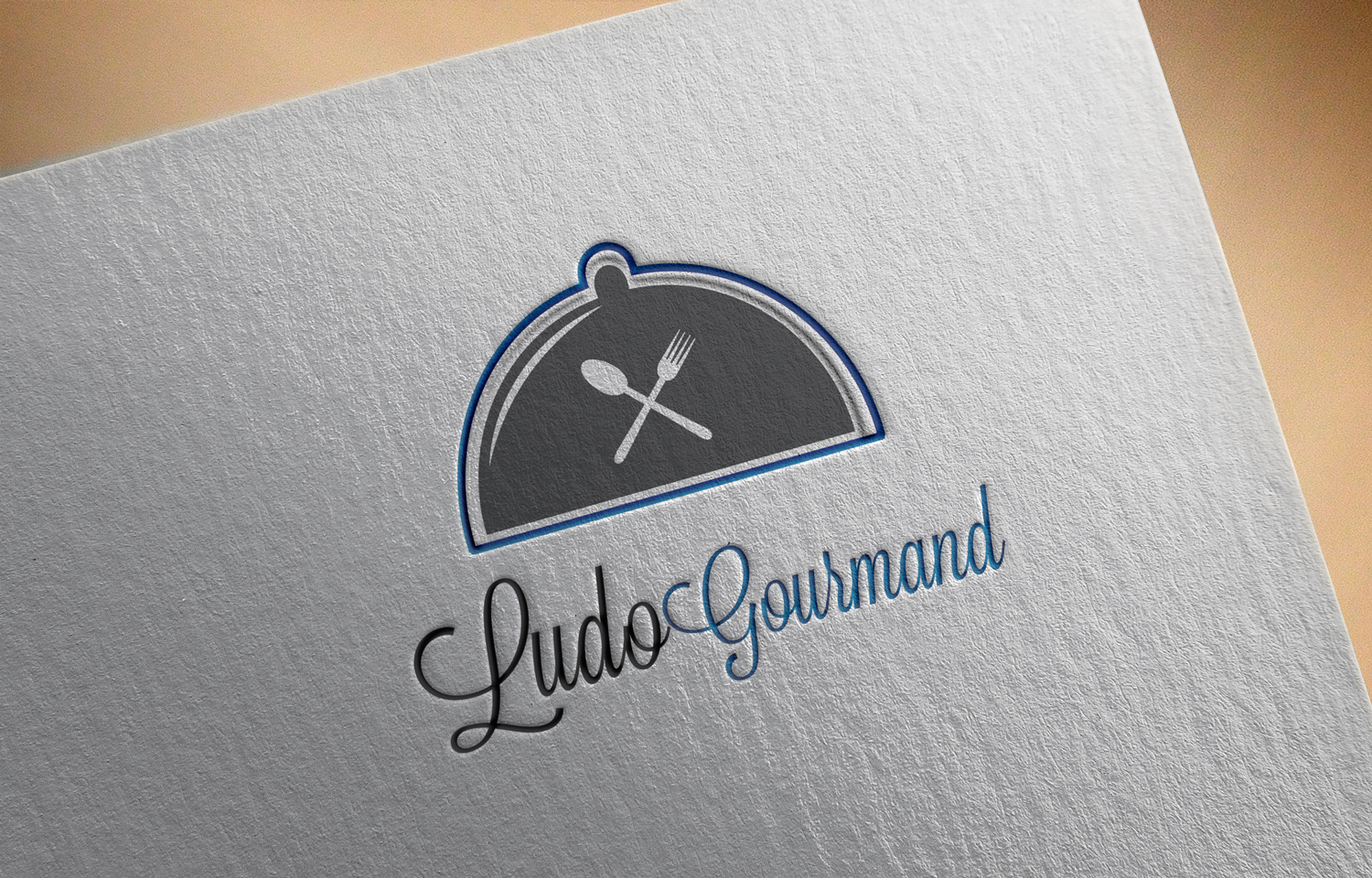 Logo-Design von sandybadi für LA MINUTE GOURMANDE DE LUDO | Design: #11097164