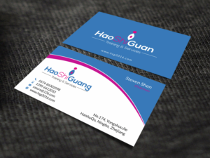Business Card Design by SKYdesign for Ningbo Good Time Housekeeping Training School | Design: #11139696