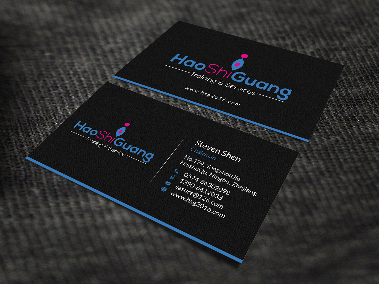 Business Card Design by SKYdesign for Ningbo Good Time Housekeeping Training School | Design #11139774