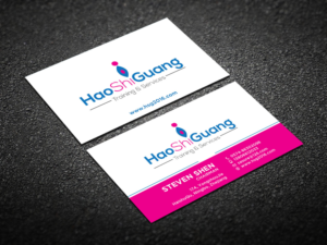 Business Card Design by Verified artistry (Design garden) for Ningbo Good Time Housekeeping Training School | Design: #11134375