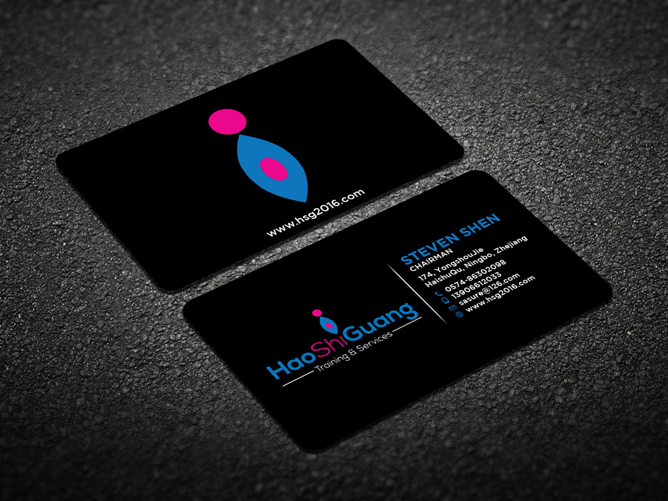 Business Card Design by Verified artistry (Design garden) for Ningbo Good Time Housekeeping Training School | Design #11134382