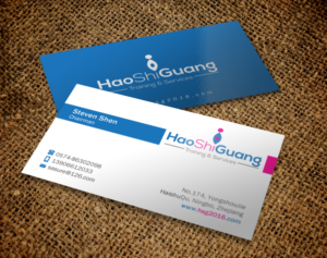 Business Card Design by Brand aid for Ningbo Good Time Housekeeping Training School | Design: #11134688