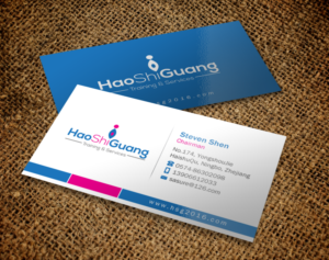 Business Card Design by Brand aid for Ningbo Good Time Housekeeping Training School | Design: #11134705