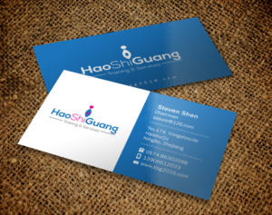 Business Card Design by Brand aid for Ningbo Good Time Housekeeping Training School | Design: #11143451