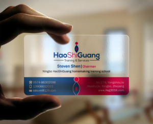 Business Card Design by Brand aid for Ningbo Good Time Housekeeping Training School | Design: #11180315