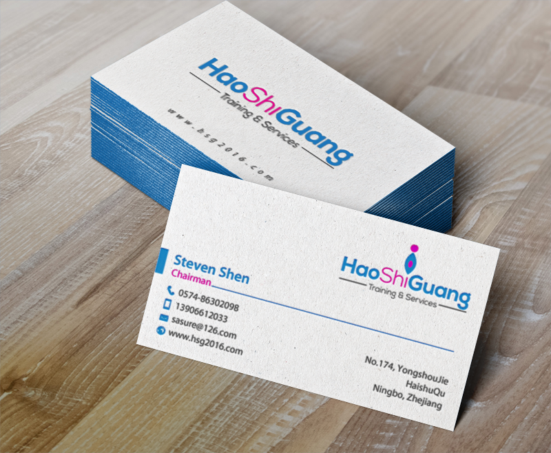 Business Card Design by chandrayaan.creative for Ningbo Good Time Housekeeping Training School | Design #11143414