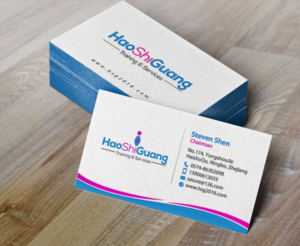 Business Card Design by chandrayaan.creative for Ningbo Good Time Housekeeping Training School | Design: #11143416