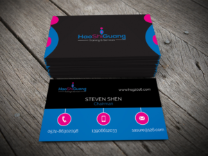 Business Card Design by alhemique1 for Ningbo Good Time Housekeeping Training School | Design: #11128749