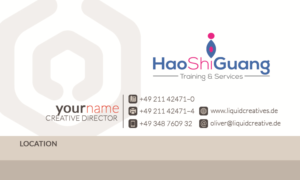 Business Card Design by sanandreas500 for Ningbo Good Time Housekeeping Training School | Design: #11150939