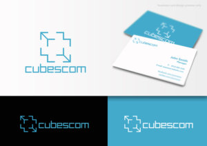 Cubescom | Design de Logo par maria-kaz
