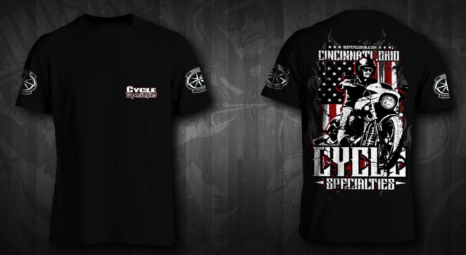 Diseño de Camiseta por Jonya para CYCLE SPECIALTIES | Diseño #11182811