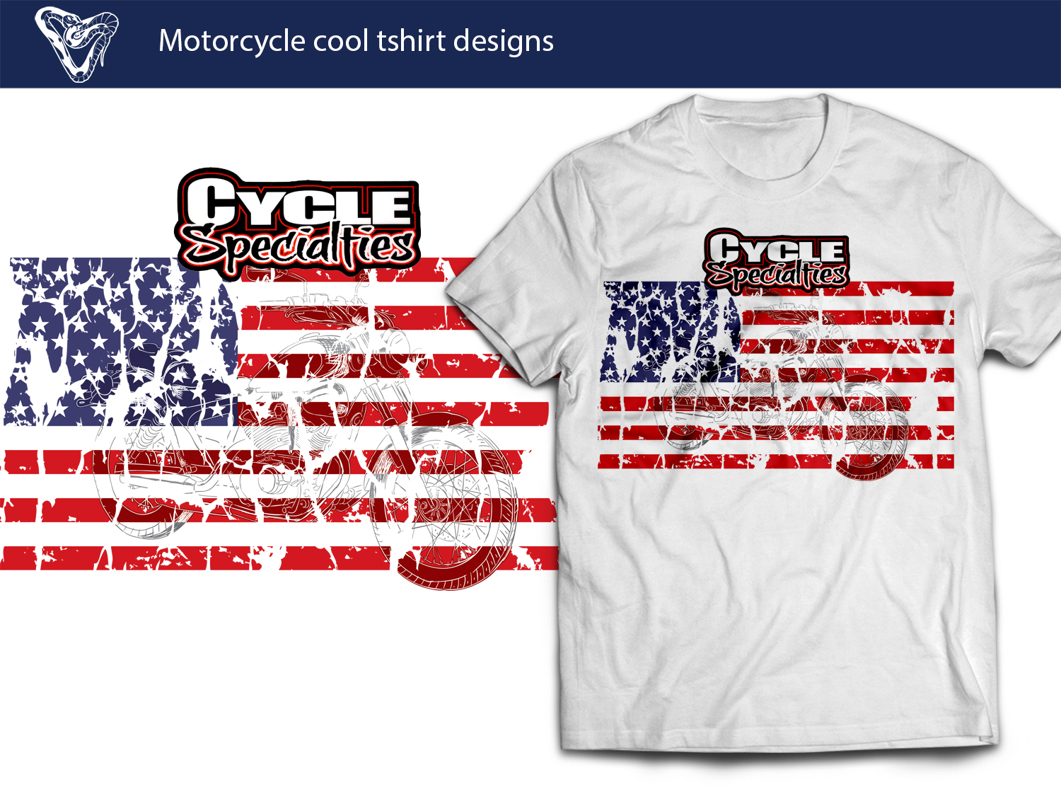 T-shirt Design by Shemet for CYCLE SPECIALTIES | Design #11171050