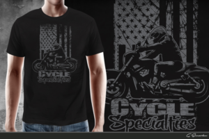 T-shirt Design by gekgrfx for CYCLE SPECIALTIES | Design: #11092554