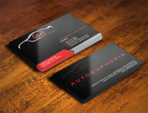Business Card Design by Verified artistry (Design garden) for Euphoria Auto Works LLC | Design: #11130115