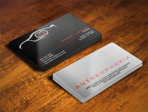 Business Card Design by Verified artistry (Design garden) for Euphoria Auto Works LLC | Design: #11130118