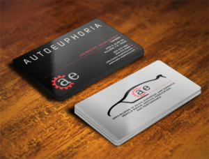 Business Card Design by Verified artistry (Design garden) for Euphoria Auto Works LLC | Design: #11130119
