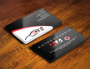 Business Card Design by Verified artistry (Design garden) for Euphoria Auto Works LLC | Design: #11130120